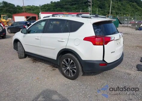 2015 Toyota Rav4 Limited z USA, uszkodzony, nr VIN 2T3DFREV6FW398036